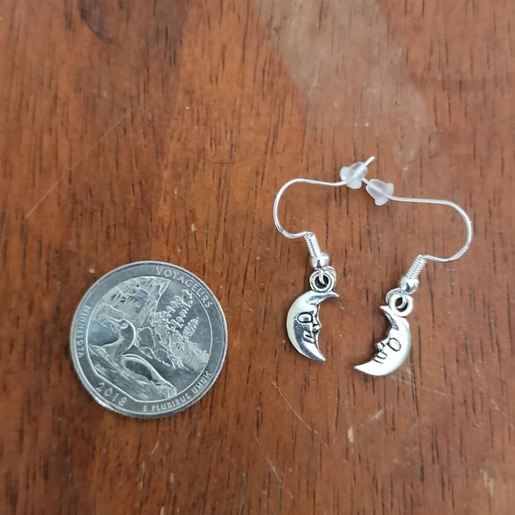 Moon Earrings - Picture 1 of 1